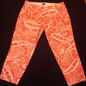 capri pants/city fit/stretch